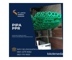 READY BANYAK PIPA PPR LENGKAP DENGAN SAMBUNGAN NYA