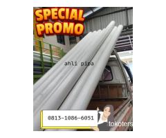 Proyek di Maluku Utara? Pipa PVC Siap Kirim, Ukuran Lengkap!